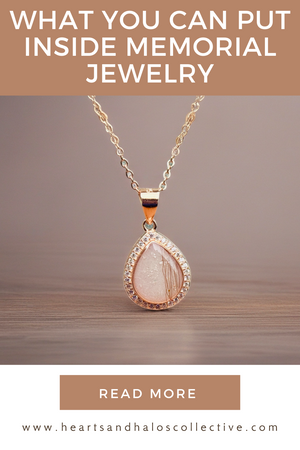What Can You Put Inside Memorial Jewelry?