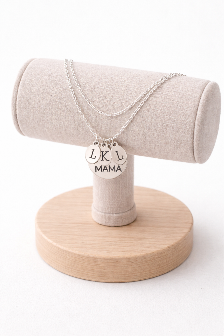 Personalized Initial Necklace - Waterproof Jewelry