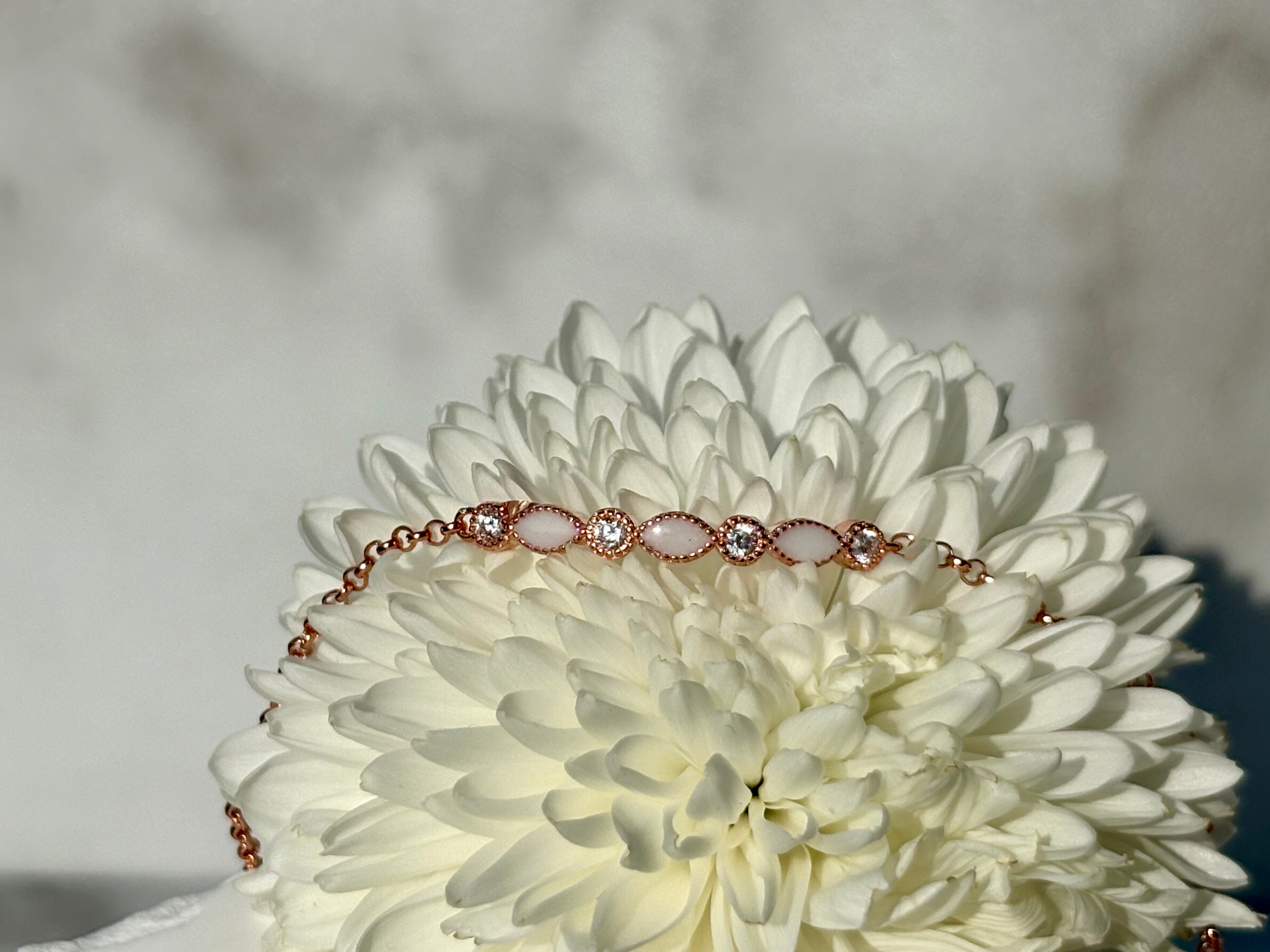 Marquise Memorial Bracelet - Custom Keepsake Jewelry - Ashes Cremation