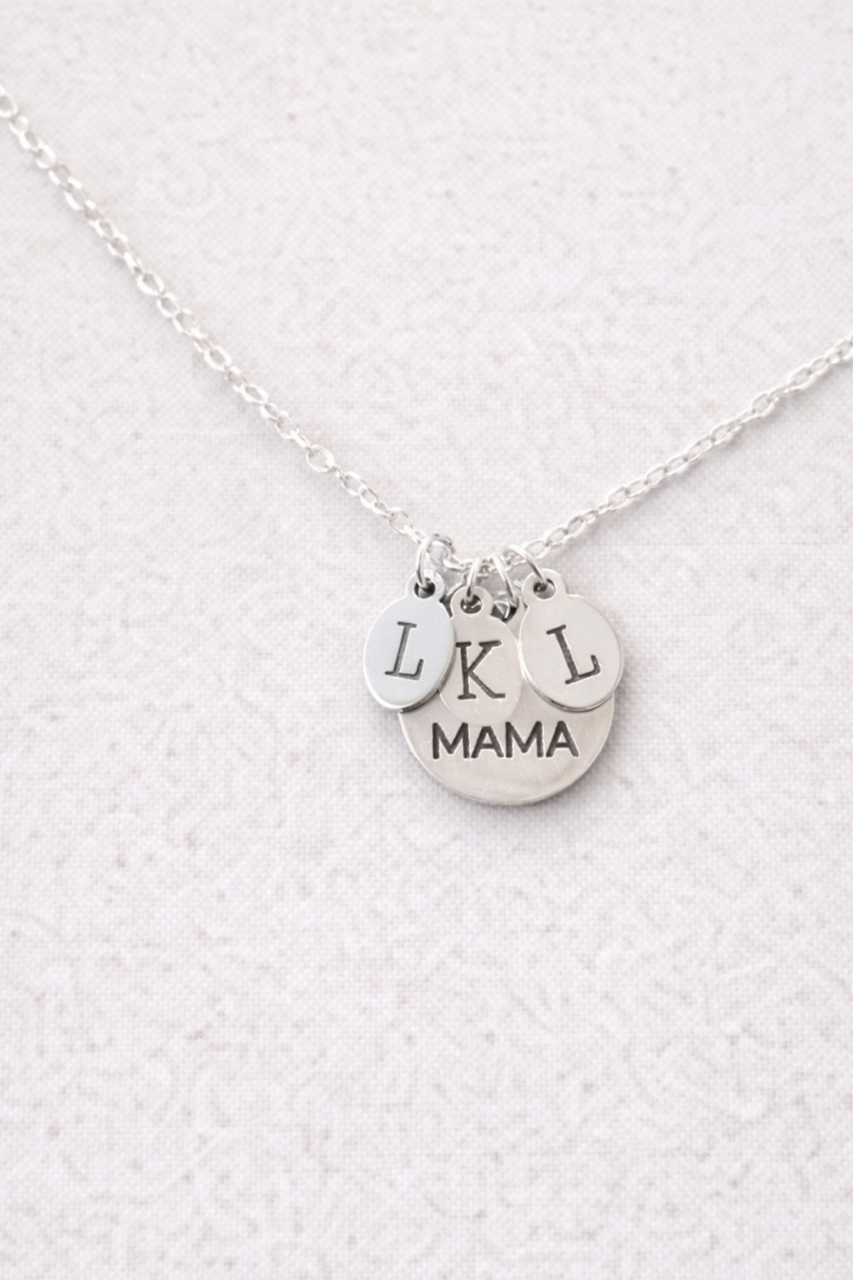 Personalized Initial Necklace - Waterproof Jewelry