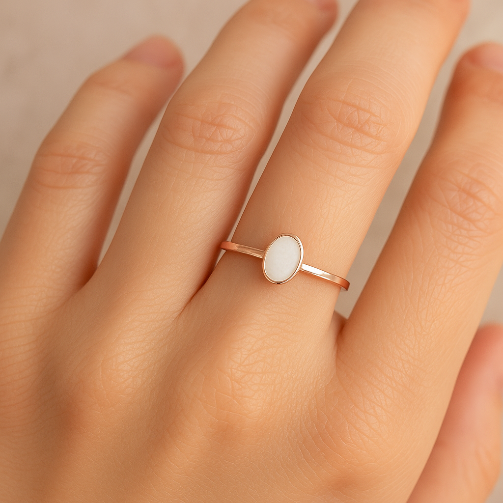 Simply Oval Breastmilk Ring