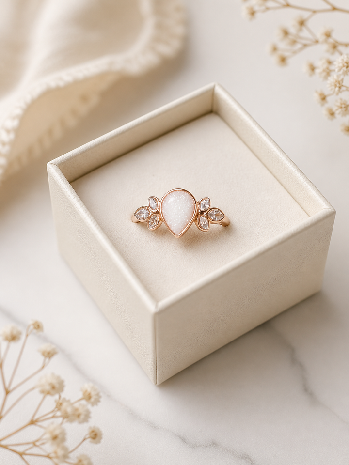 Wisteria Breastmilk Ring
