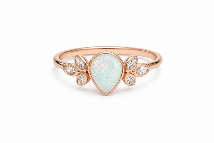 Wisteria Breastmilk Ring