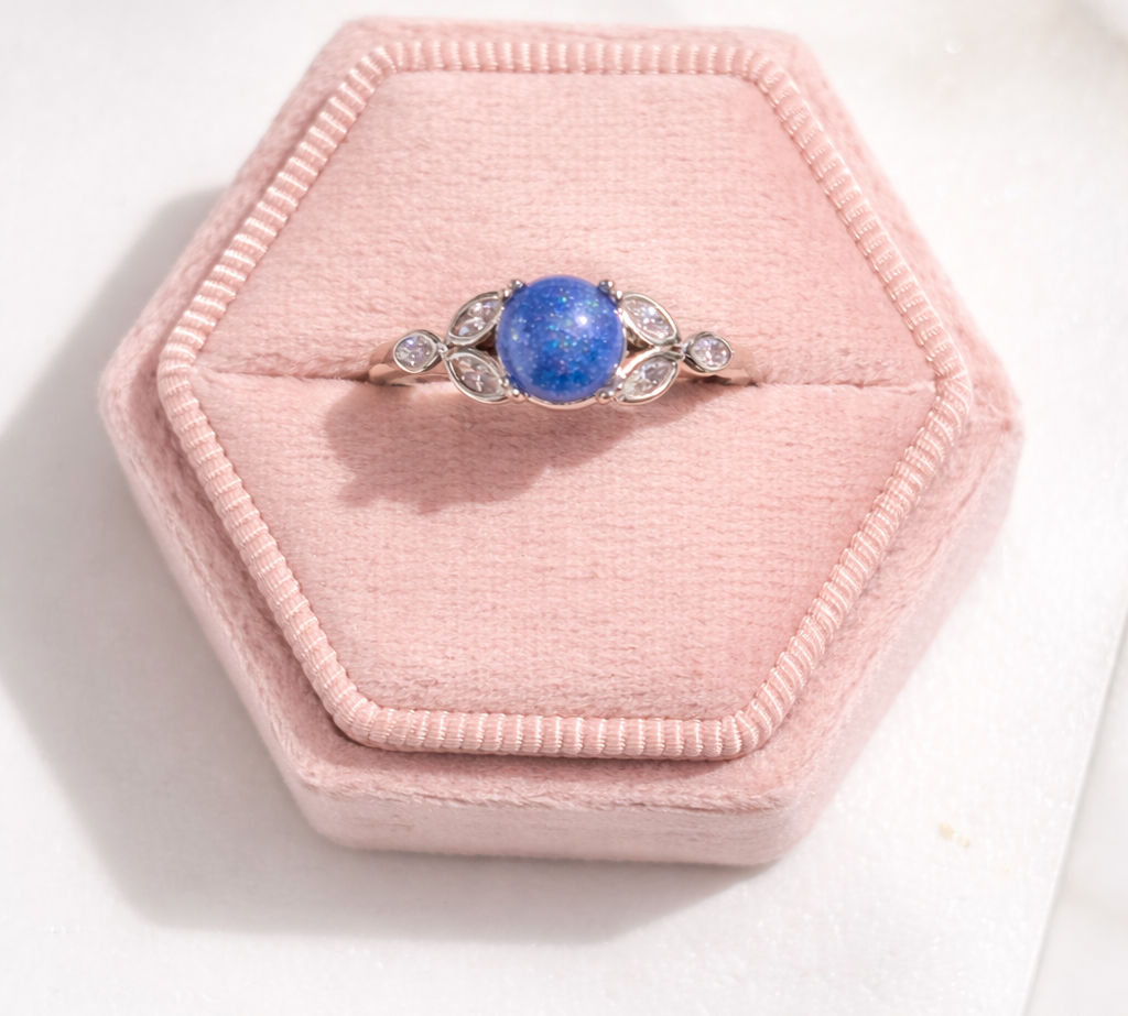 Heirloom Memory Ring- Ashes or Hair