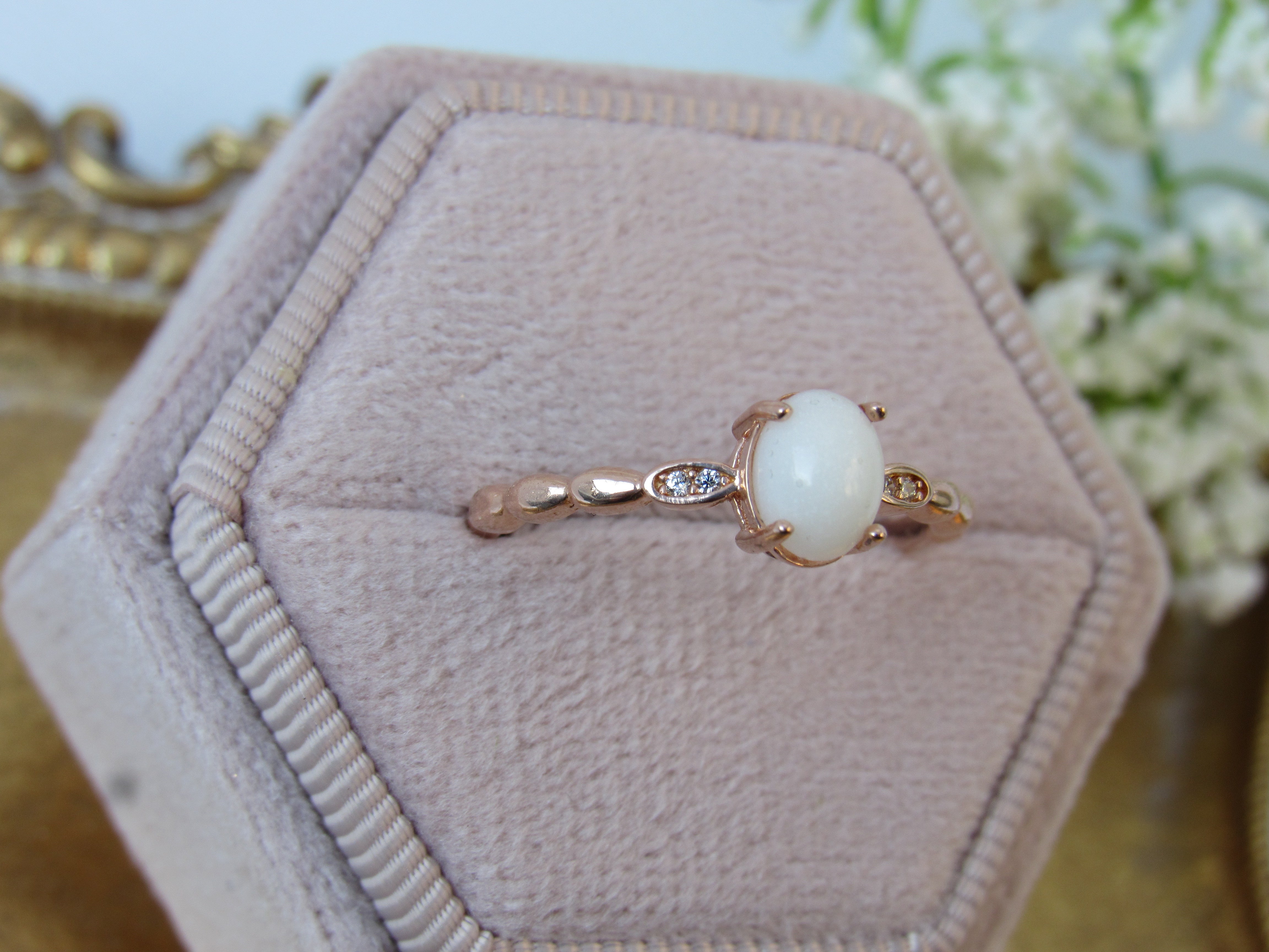 Elegant Oval Ring - Minimalist Memorial or Keepsake Ring
