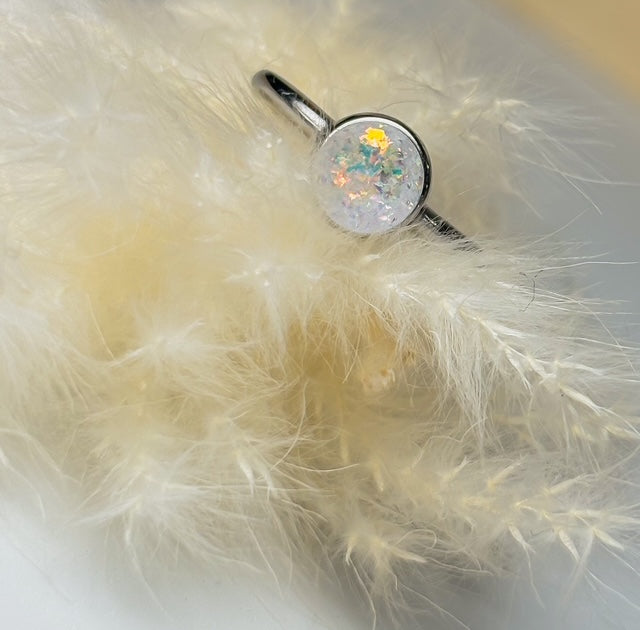 Custom memorial jewelry with ashes inclusion