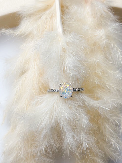 Classic Oval Ring - Keepsake for Ashes, Flowers, or Breastmilk