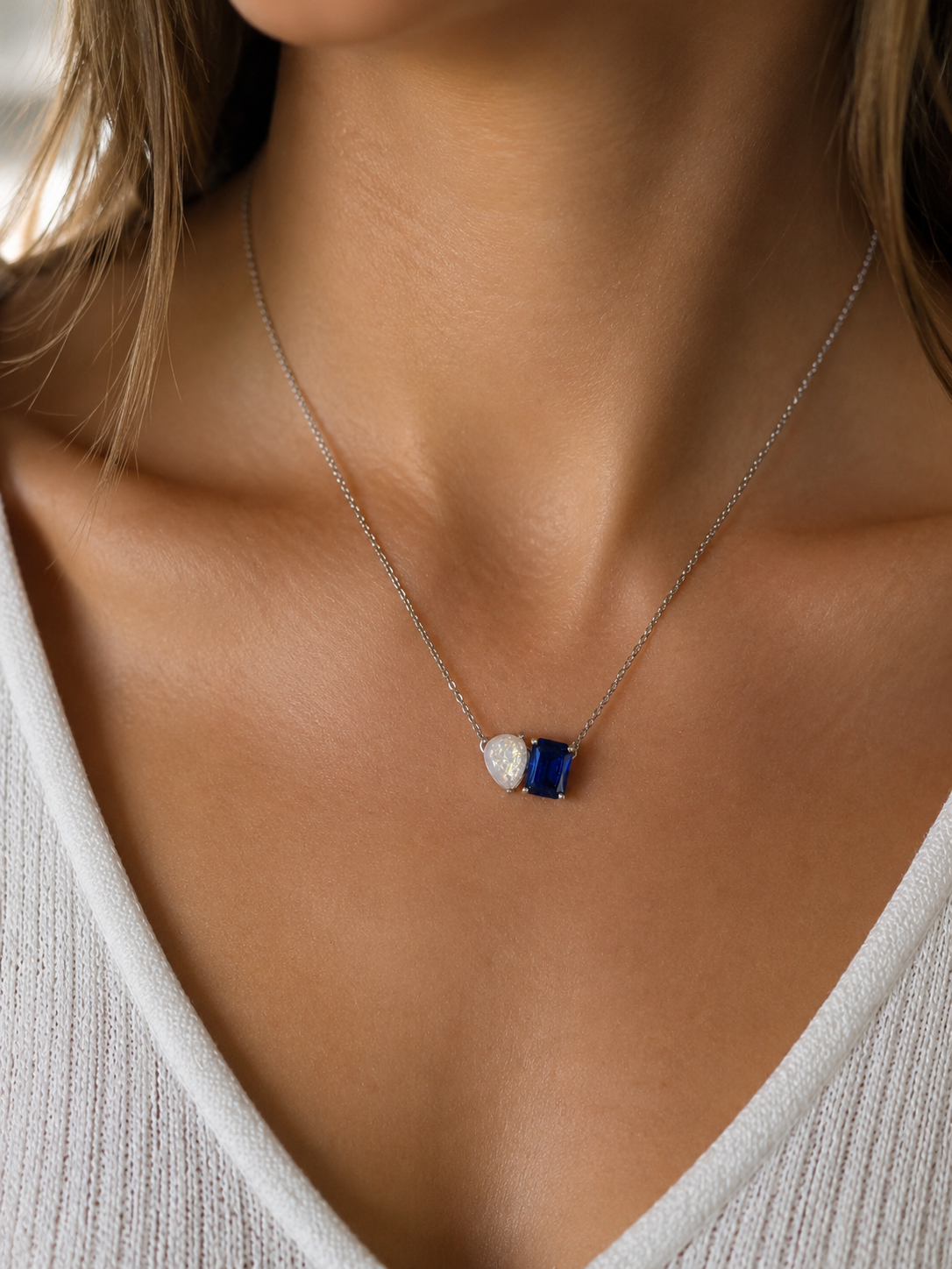 Toi et Moi Keepsake Necklace
