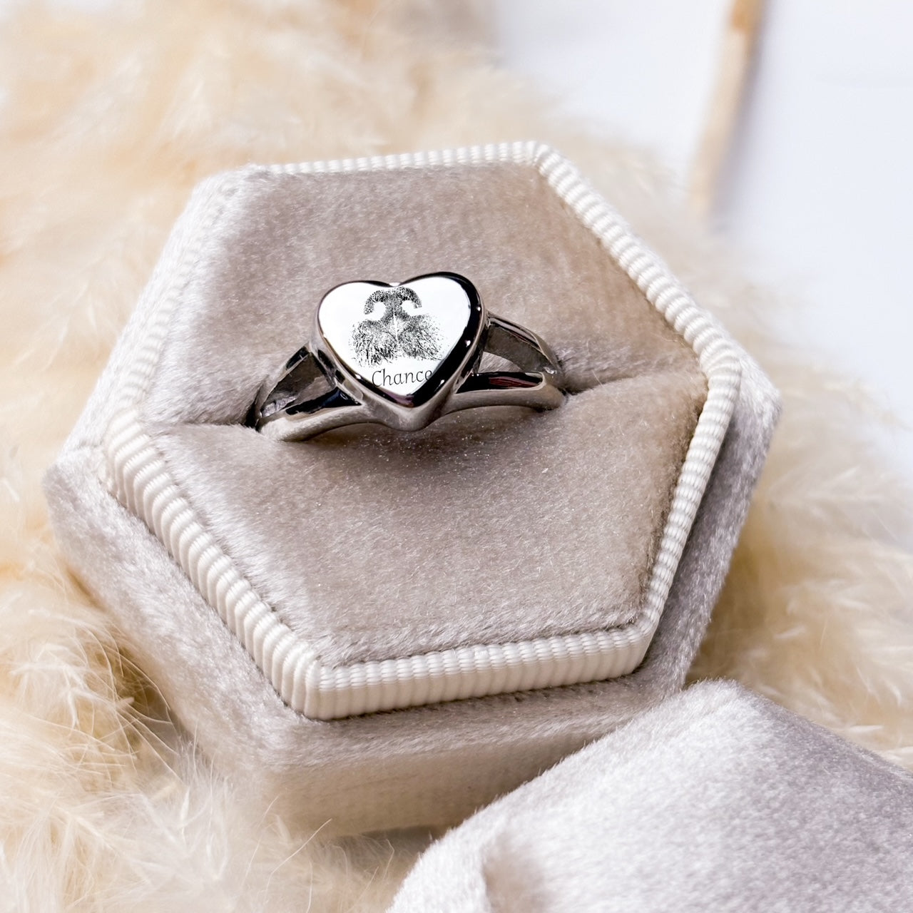Urn Ring - Ashes Memorial Jewelry Ring