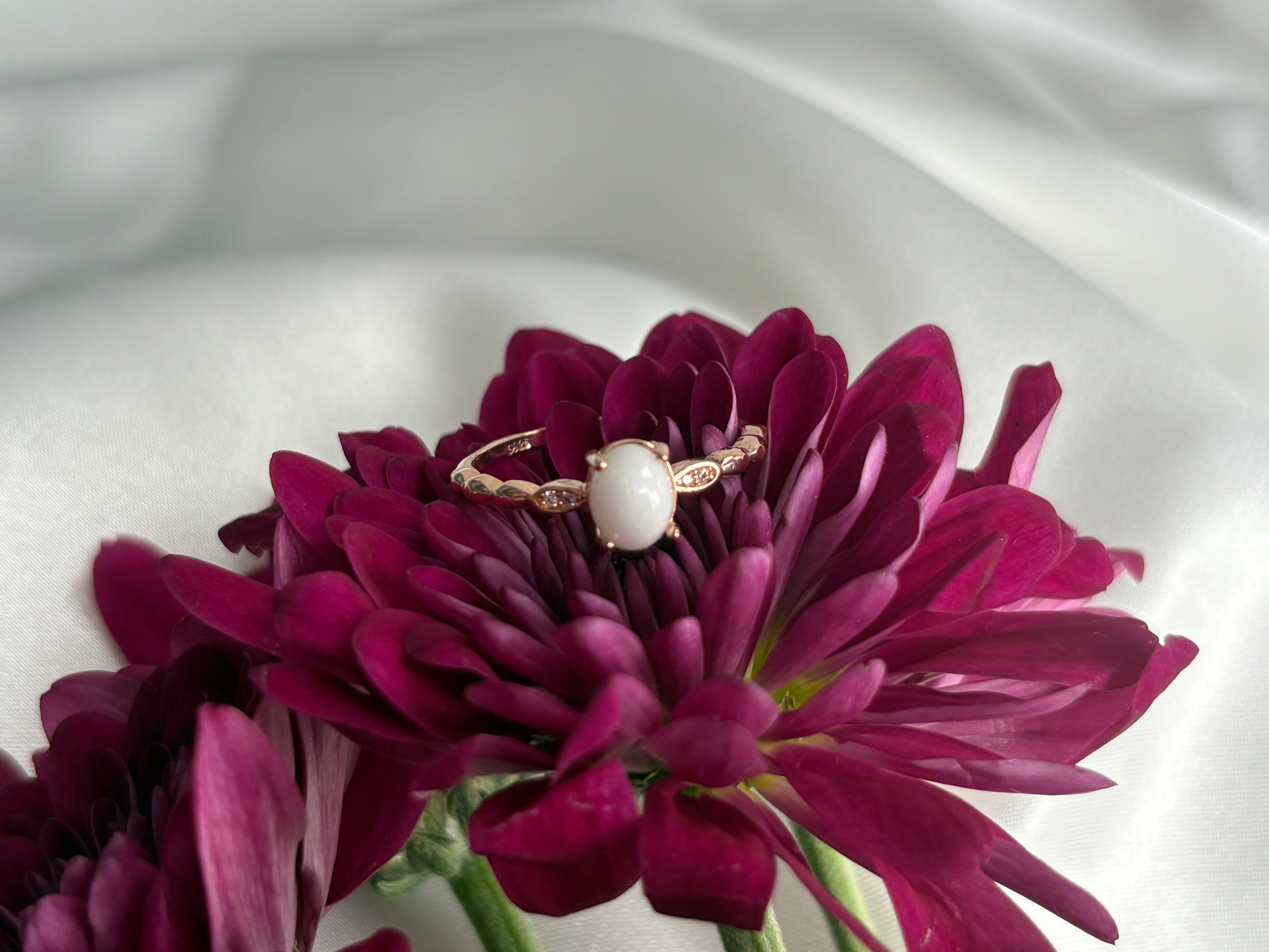 Custom memorial jewelry with ashes inclusion