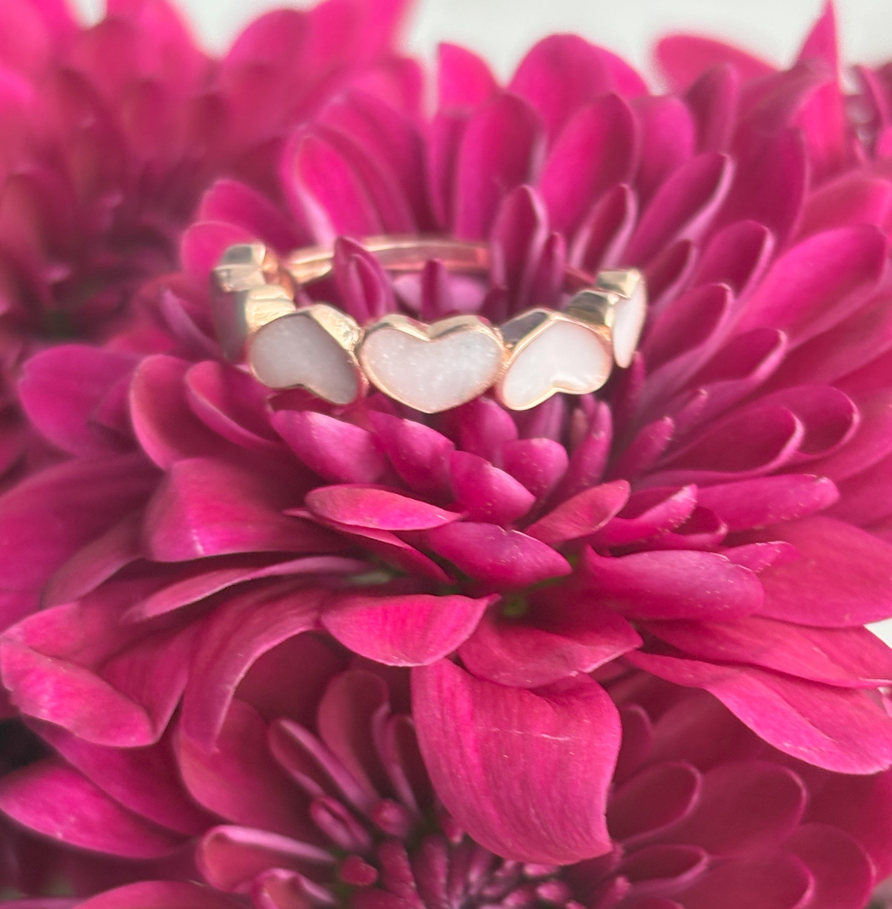 Forever in My Heart Ashes Ring- Personalized Cremation Keepsake Jewelry - Heart Memorial Ring