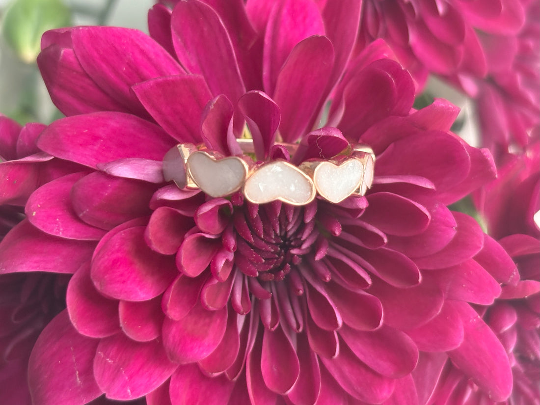 Everlasting Hearts Breastmilk Ring