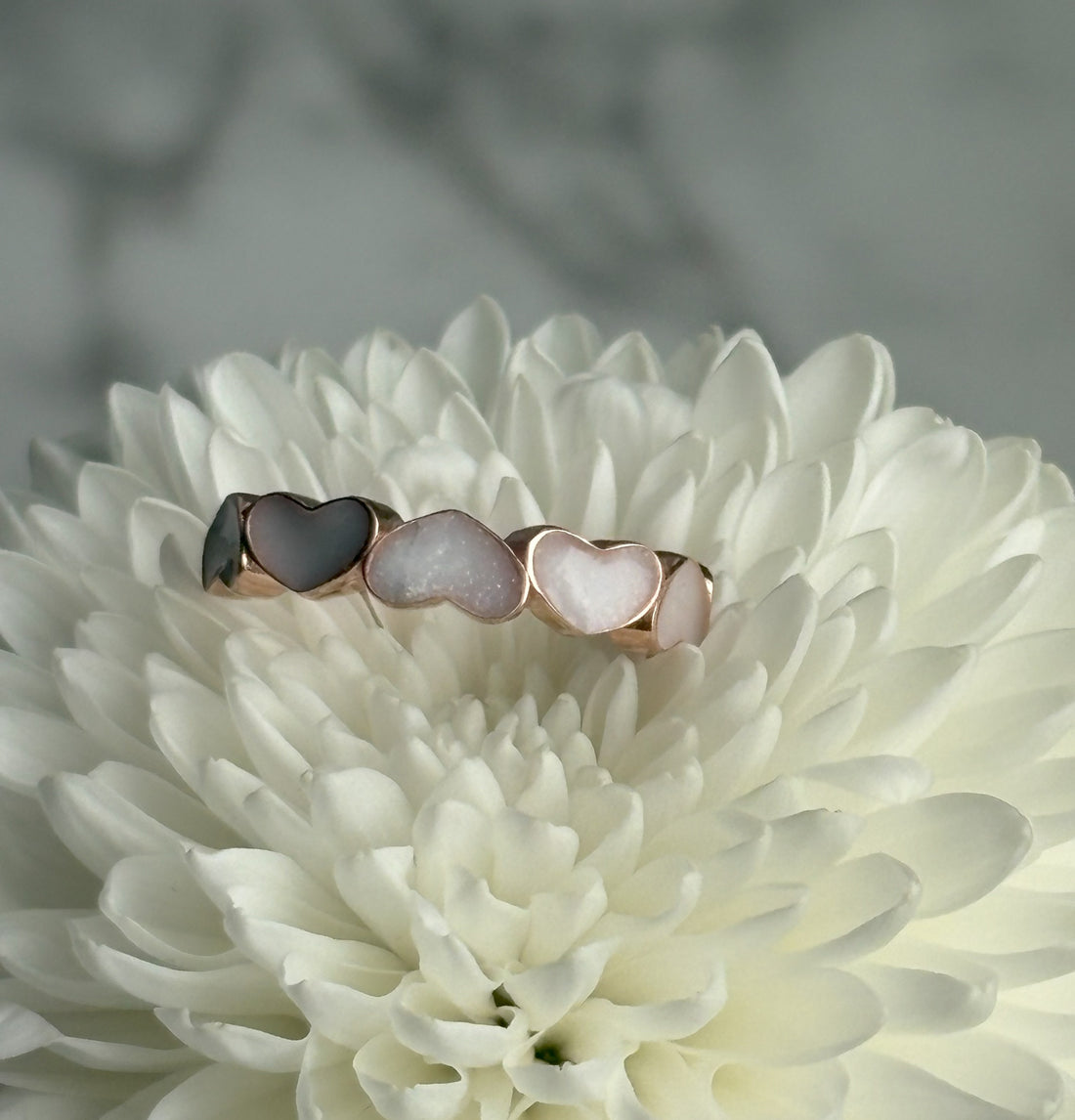 Everlasting Hearts Breastmilk Ring