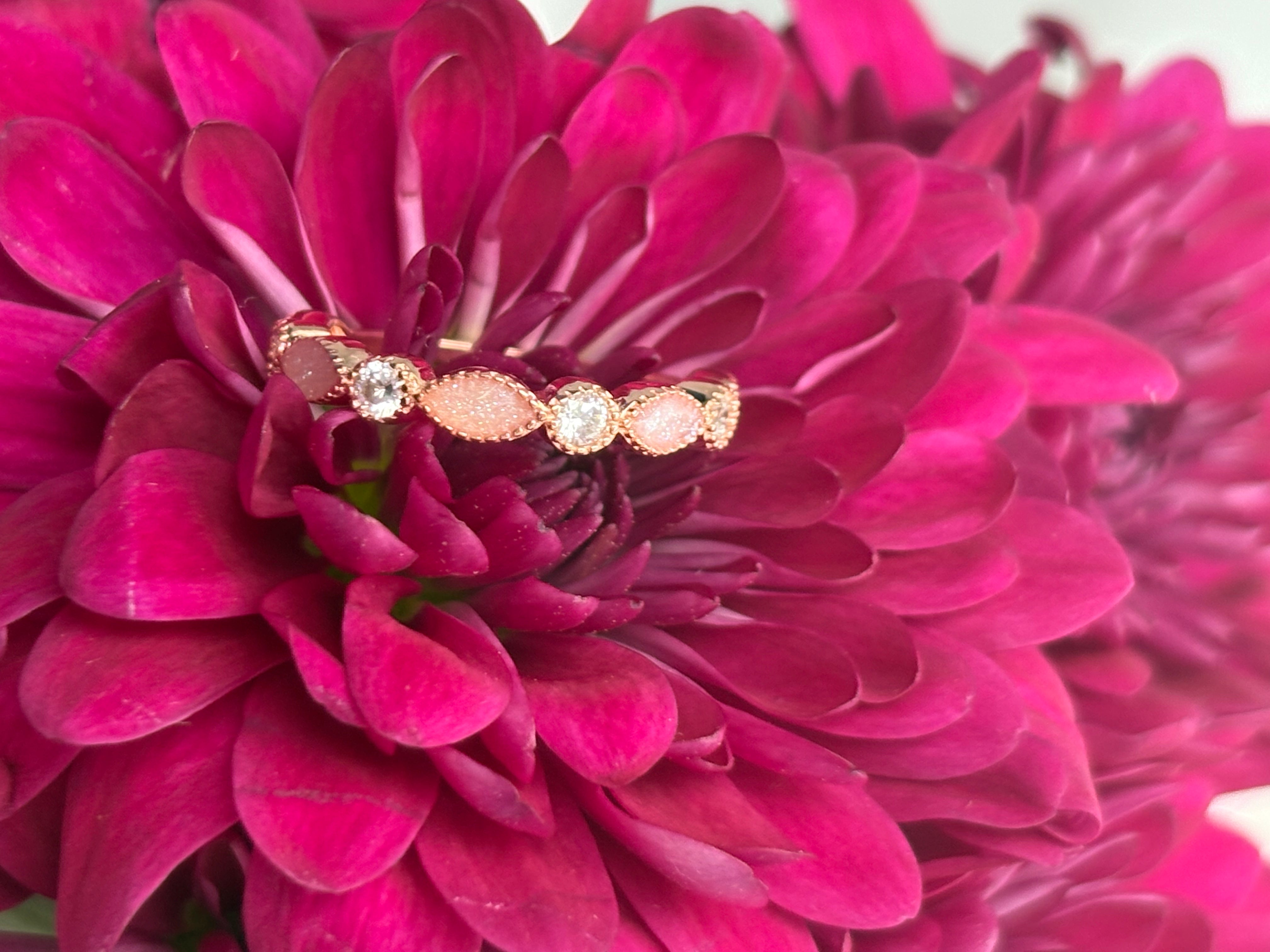 Eternity Band - Keepsake Ring for Ashes or Florals