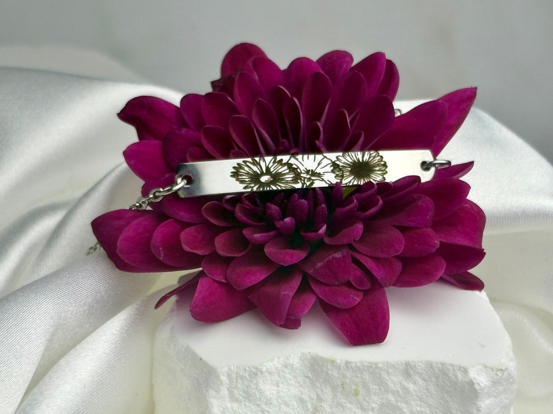 Birth Flower Bracelet