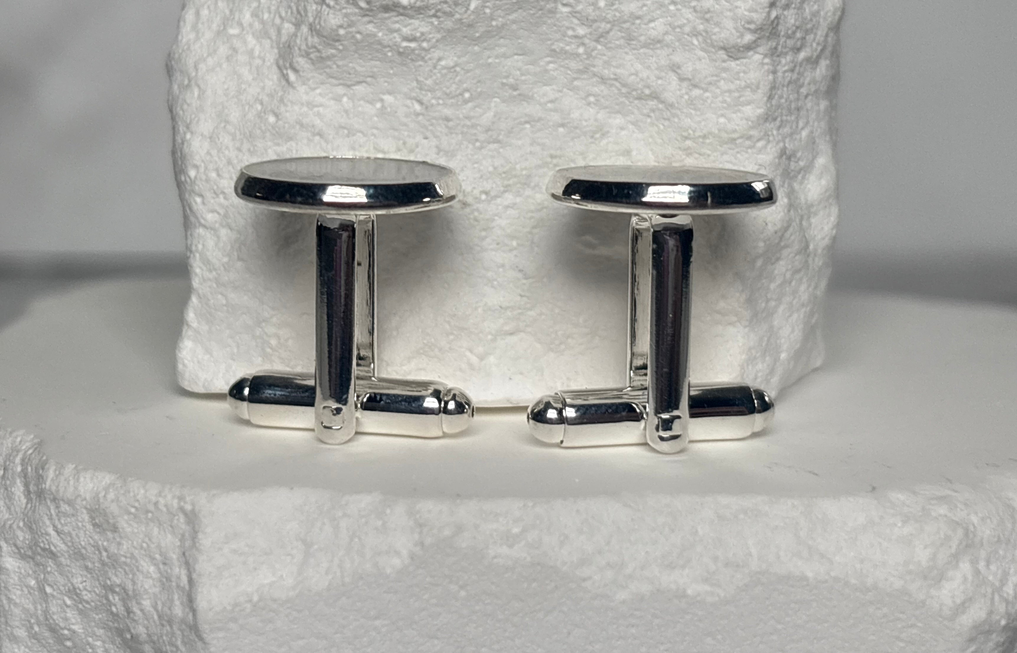 Eternal Presence Cufflinks – Personalized Ashes Keepsake