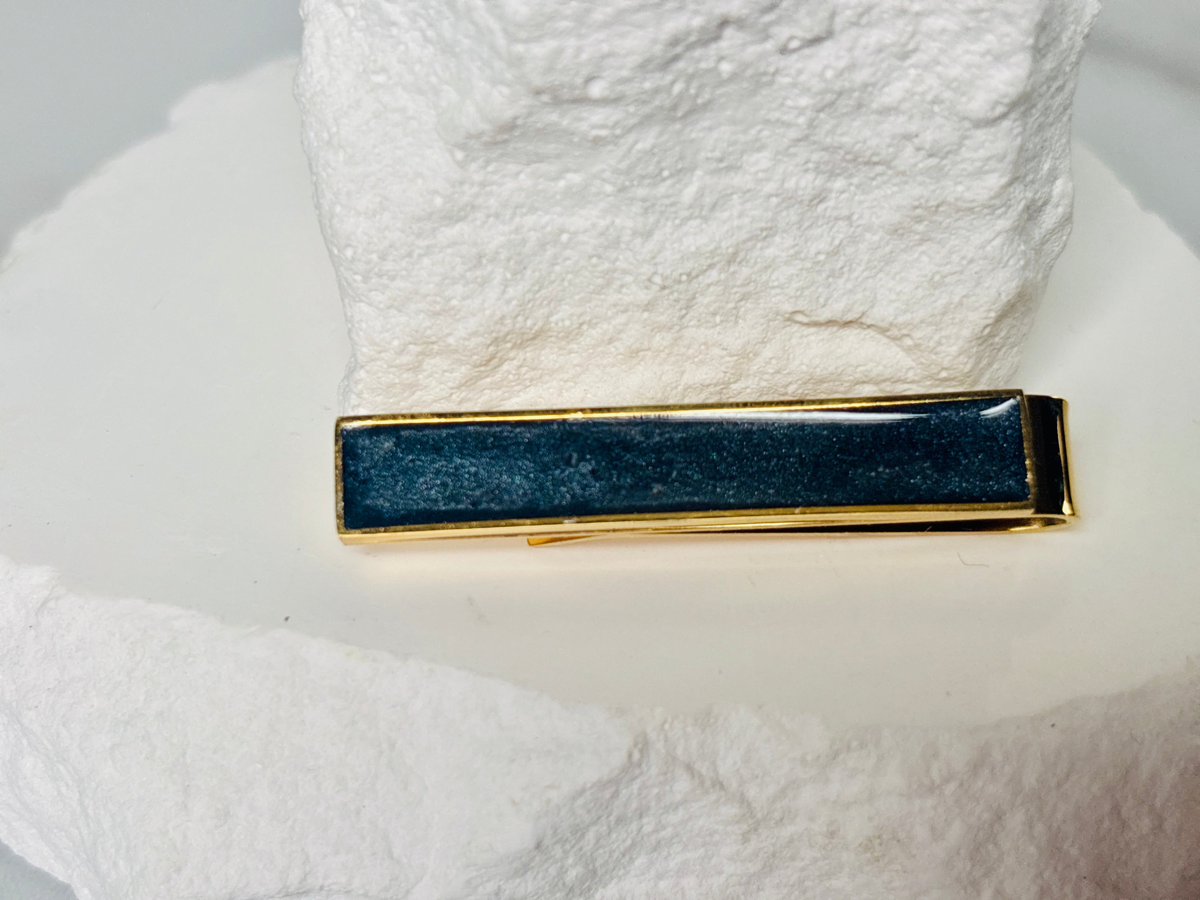 Evermore Ashes Tie Clip - Memorial Keepsake Jewelry