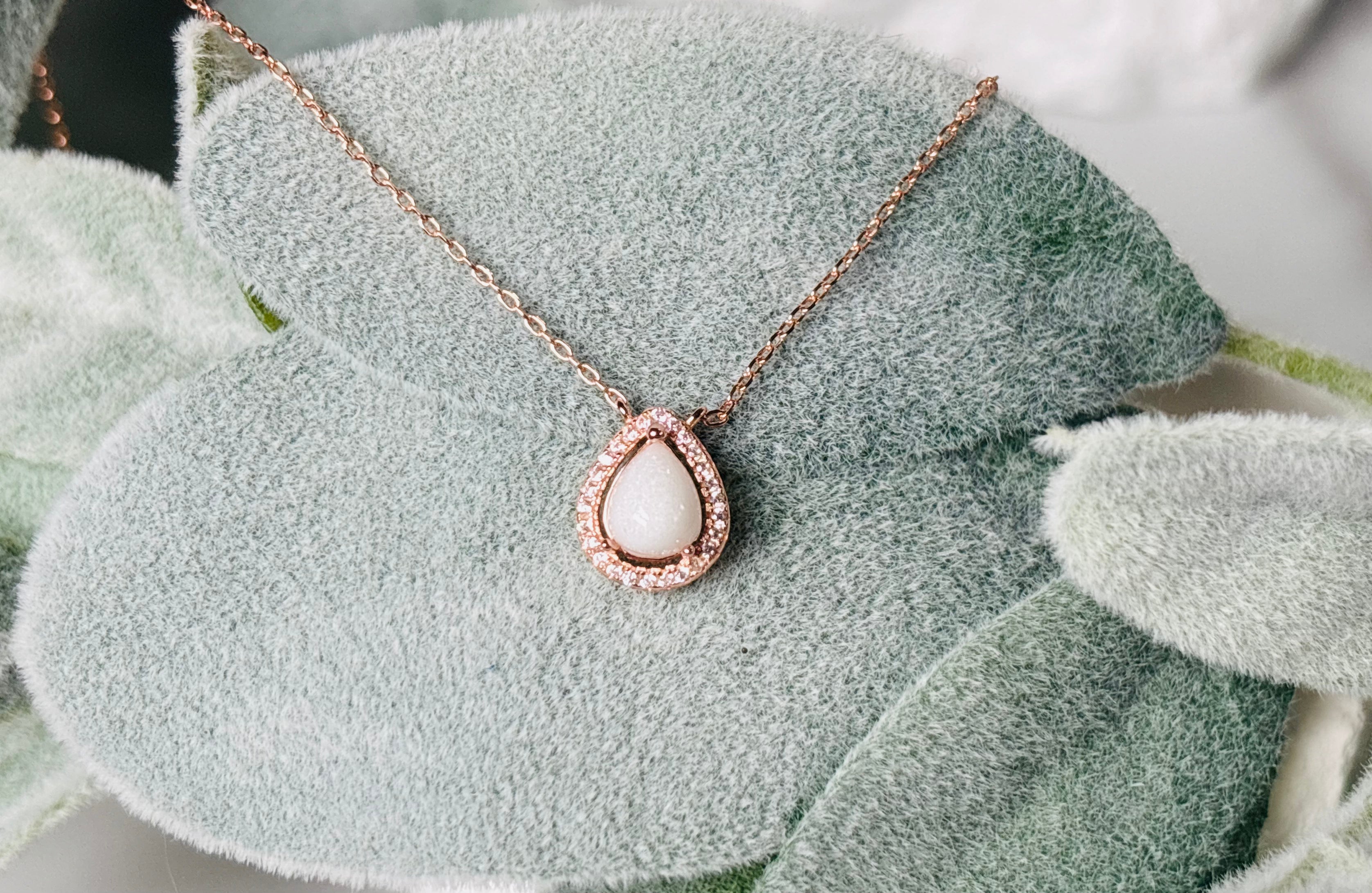 Golden Drops Memorial Necklace – Ashes or Breastmilk Keepsake-Hearts &amp; Halos