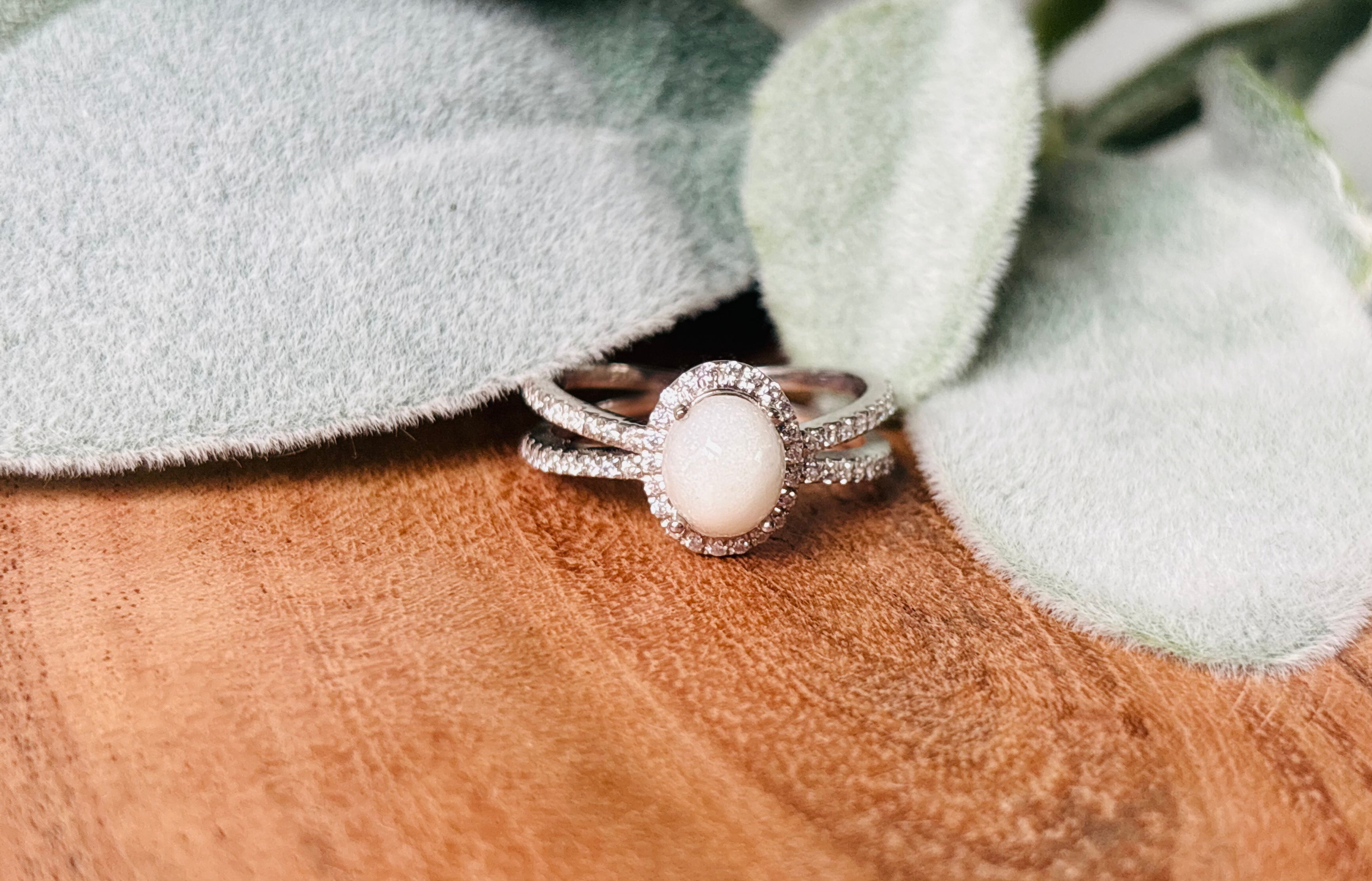 Infinite Love Ring – Custom Breastmilk Keepsake