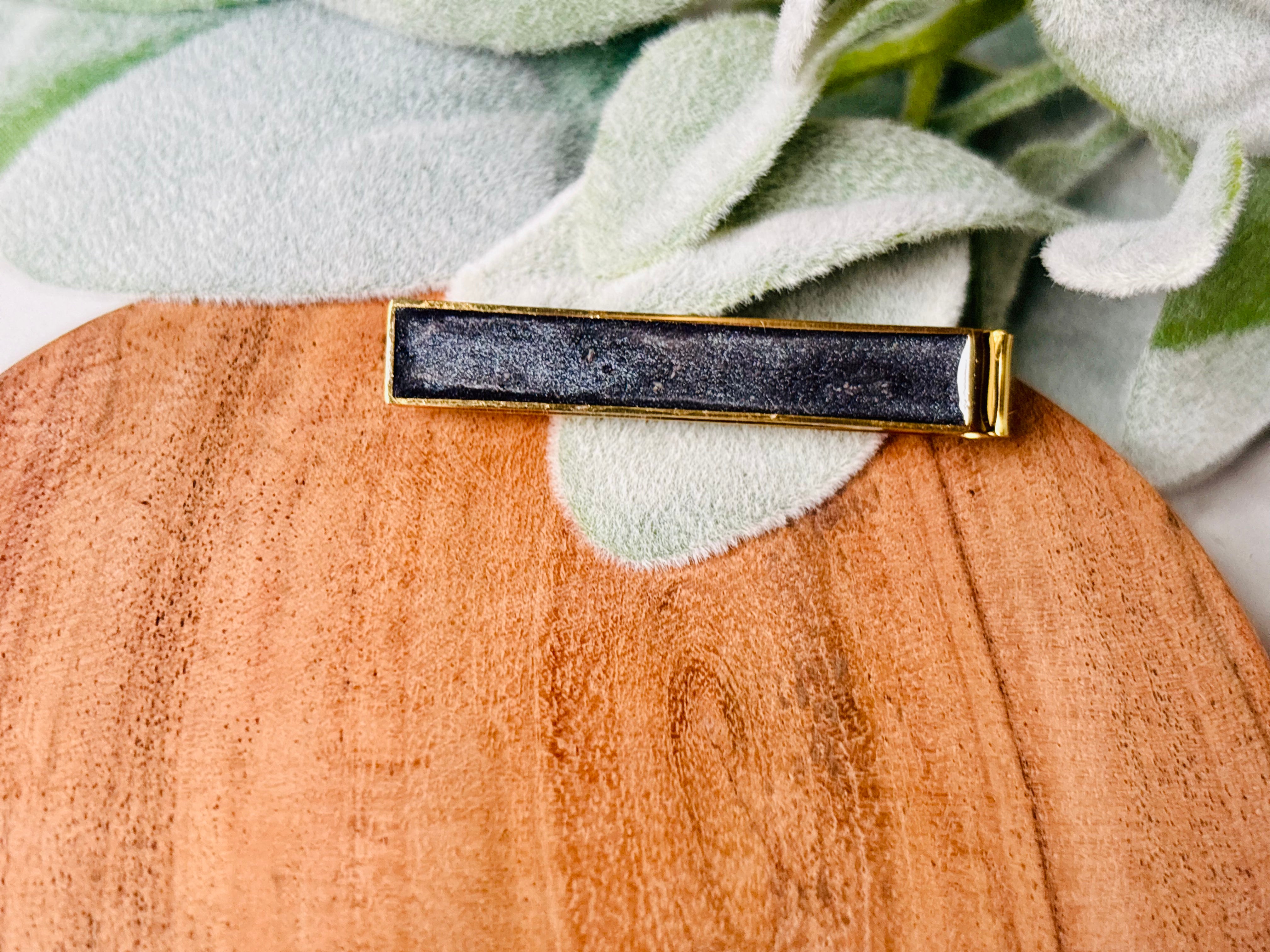 Evermore Ashes Tie Clip - Memorial Keepsake Jewelry