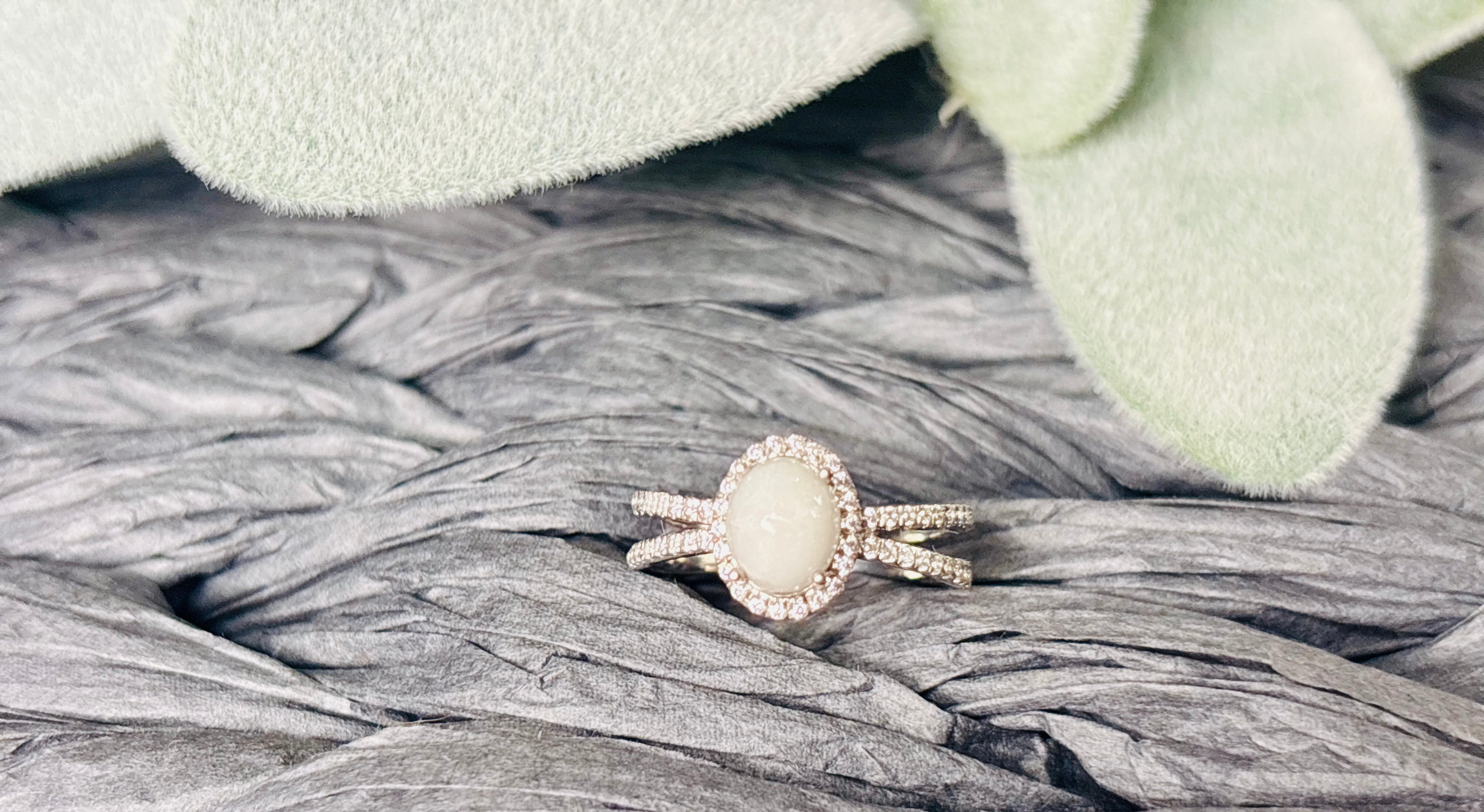 Infinite Love Ring – Custom Breastmilk Keepsake