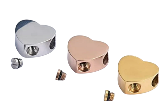 Heart Urn Necklace - Cremation Ashes Keepsake Pendant