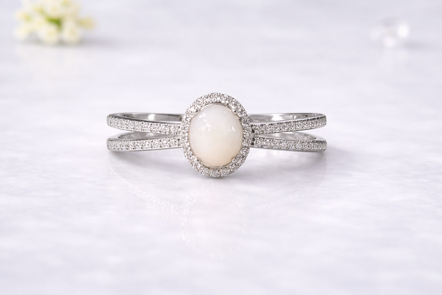 Split Shank Breastmilk Ring