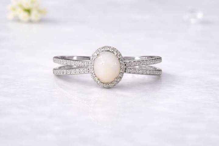 Split Shank Breastmilk Ring