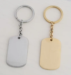 Engraved Keychain - Personalized Keepsake for Him or Her
