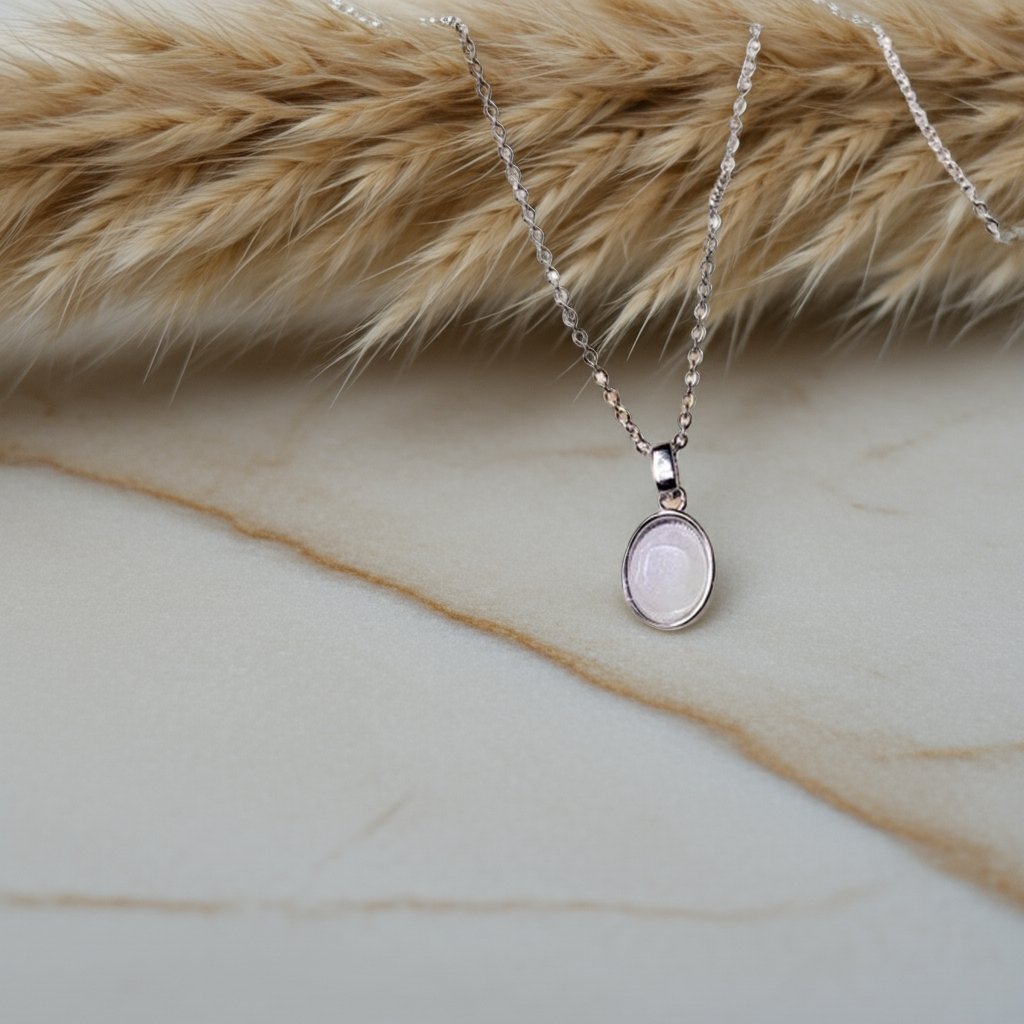 Custom memorial jewelry with ashes inclusion